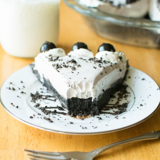 Oreo Truffle Cream Pie - Recipe photo by A baJillian Recipes