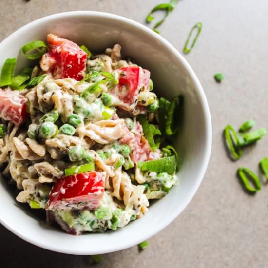 Pesto Pasta Salad - Recipe photo by Lisa G Cooks