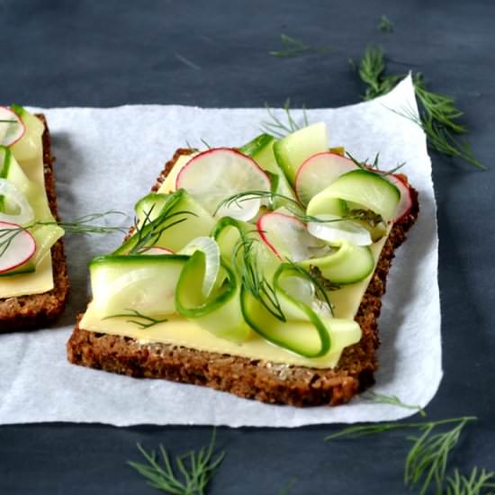 The Scandinavian Rye Smörgåsbord - Recipe photo by thevegspace