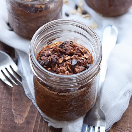 Double Chocolate Baked Oatmeal - Recipe photo by straightfromthejar