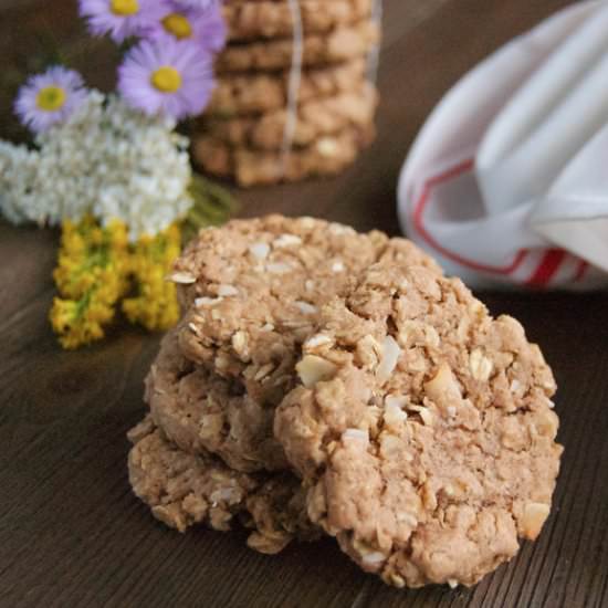Chocolate Coconut Oatmeal Cookies - Recipe photo by savourthesenses