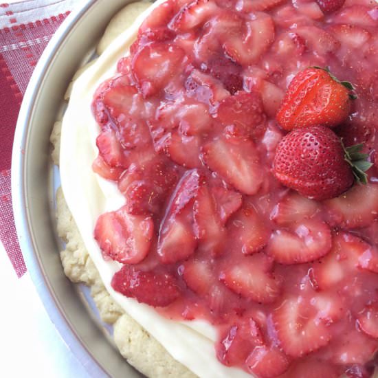 Strawberry Pizza - Recipe photo by LovePastaBlog
