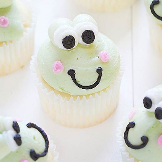 Froggy Cupcakes - Recipe photo by iambaker
