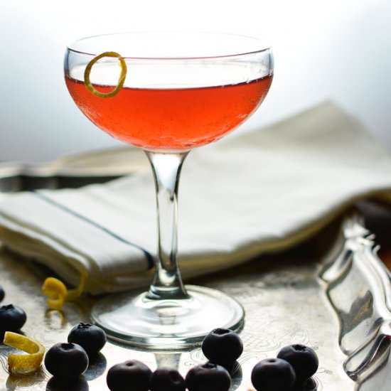 Blueberry Maple Sazerac - Recipe photo by SimpleSeasonal