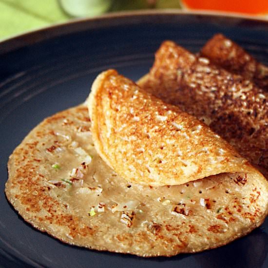 Instant Bread Uttapam - Recipe photo by PKsKitchenEquations