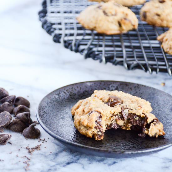 The Best Chocolate Chip Cookies - Recipe photo by The Vanilla Plum