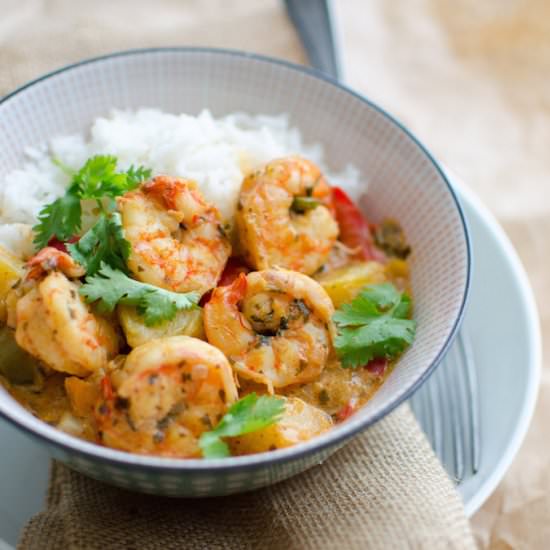 Coconut and Pineapple Shrimps - Recipe photo by VoyageGourmand