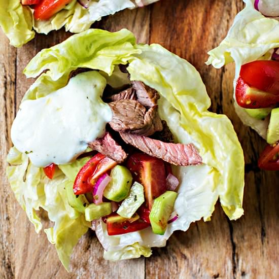 Lamb Lettuce Wraps - Recipe photo by Adore Foods