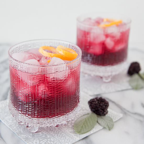 Blackberry-Sage Shrub - Recipe photo by KristinaVanni