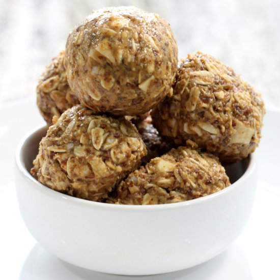 No Bake Peanut Butter Power Bites - Recipe photo by TheEyesofaBoy