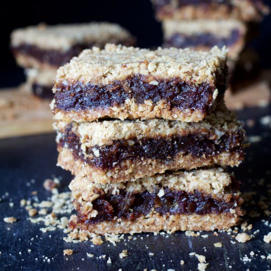 Grandma Langhoff's Date Bars - Recipe photo by fromachefskitchen