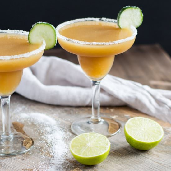 Cucumber Margaritas - Recipe photo by foodieawareness