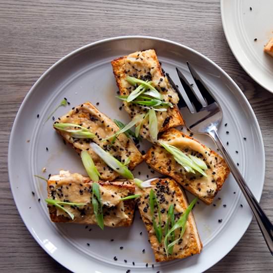 Seared Tofu with Miso Sauce - Recipe photo by pannacooking
