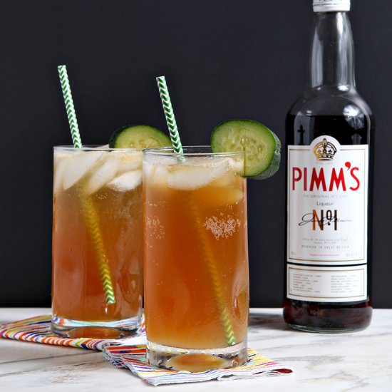 Pimm's Cup - Recipe photo by thespeckledpalate