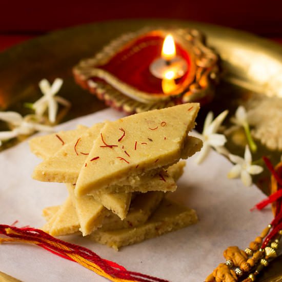 Kaju Katli Recipe - Recipe photo by Flavors of Mumbai