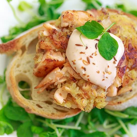 Simple Salmon Patties - Recipe photo by maryobrien