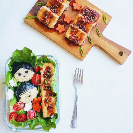 Seasoned Tofu - Recipe photo by cookmorphosis
