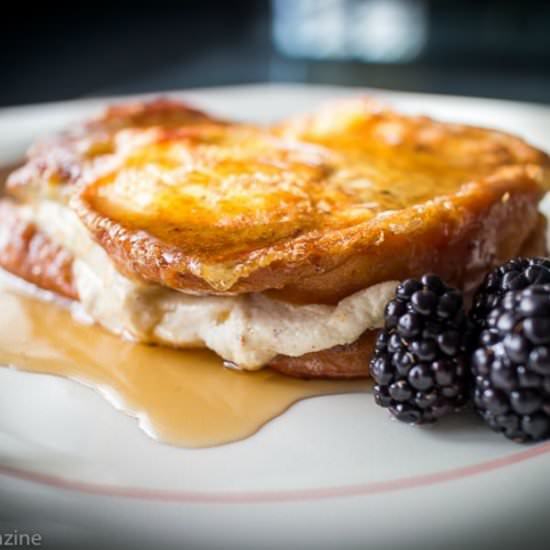Stuffed Brioche French Toast - Recipe photo by VRAI Magazine