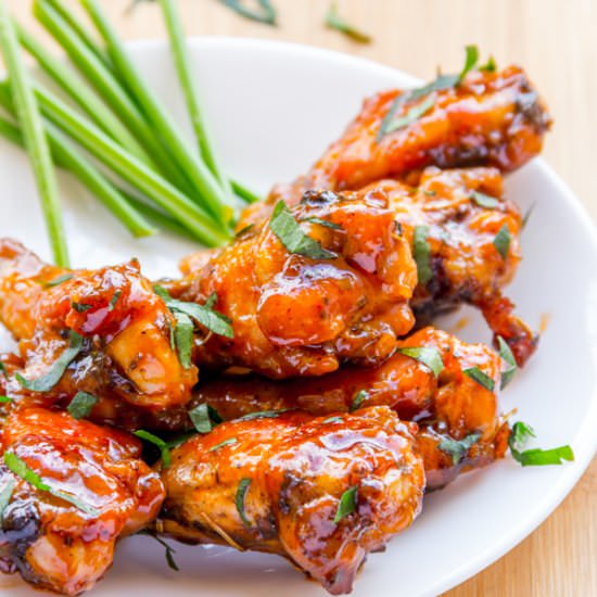Baked Buffalo Chicken Wings - Recipe photo by Priyanka DK