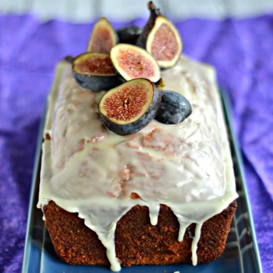 Fig Almond Tea Cake - Recipe photo by Hezzi-D