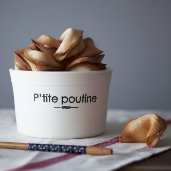 DIY fortune cookies - Recipe photo by modestmarce
