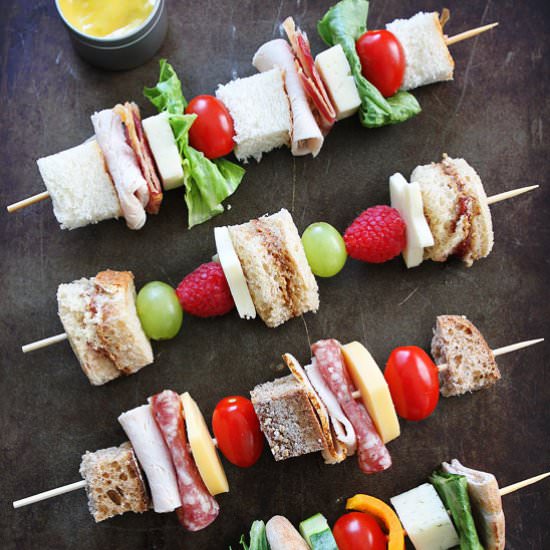 Sandwich on a Stick - Recipe photo by twopeasandtheirpod