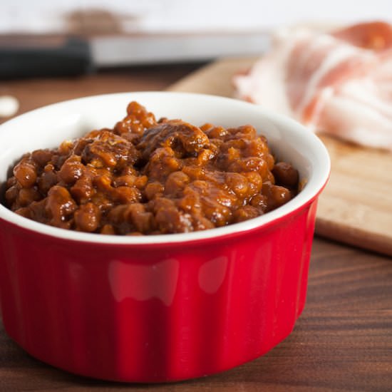 Classic New England Baked Beans - Recipe photo by SimpleFood365