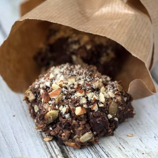 Danish Chocolate Rye Buns - Recipe photo by Nordic Food and Living