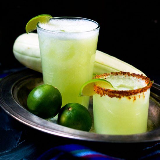 White Cucumber Agua Fresca - Recipe photo by SpicieFoodie