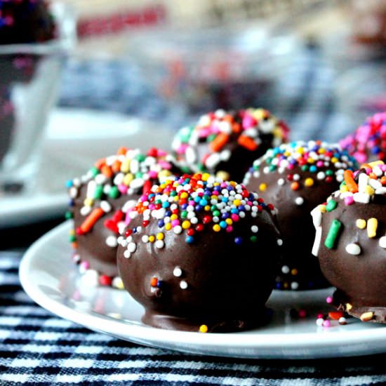 Malted Milk Cookie Dough Truffles - Recipe photo by CouponClippingCook