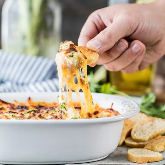 Slow Cooker Queso Fundido - Recipe photo by the cookie rookie