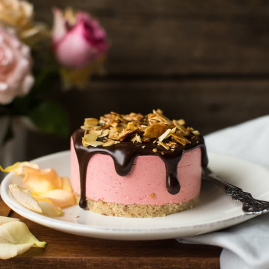 Cherry Mousse Torte - Recipe photo by veselina zheleva