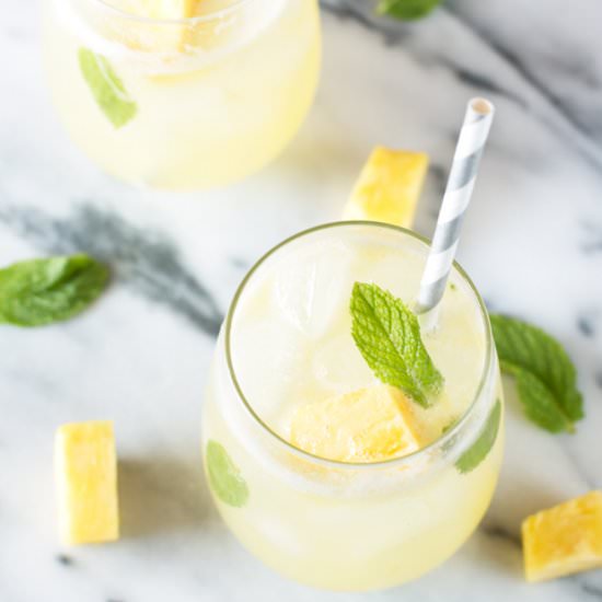 Pineapple Mojito - Recipe photo by cakenknife