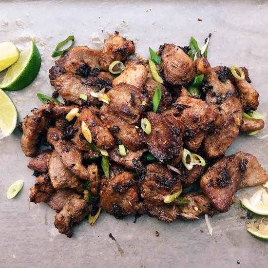 Lemongrass Grilled Pork BBQ - Recipe photo by IHeartUmami