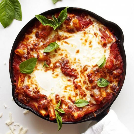 Bacon Tomato Breakfast Pasta - Recipe photo by thekitchenpaper