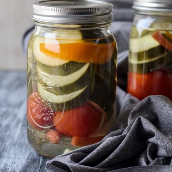 Canned Zucchini - Recipe photo by ValentinasCorner