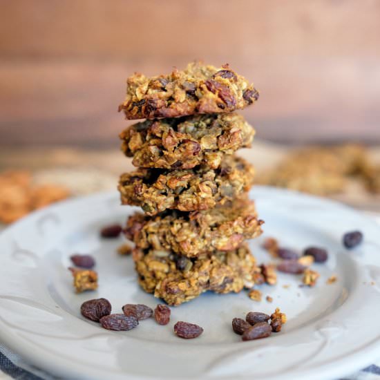 Pumpkin Granola Cookies - Recipe photo by realsimplegood