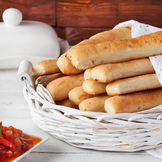 Breadsticks - Recipe photo by wwwilovebakepl