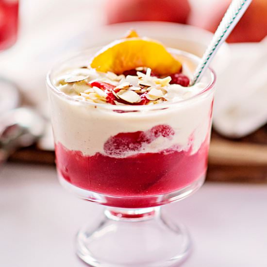 Peach Melba - Recipe photo by Adore Foods