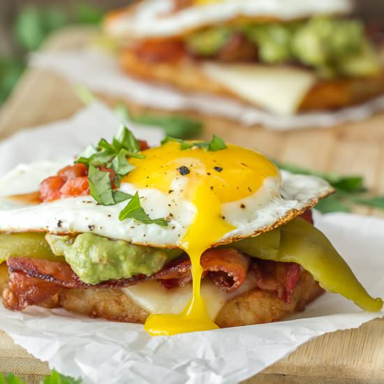 Southwester Breakfast Stack - Recipe photo by ImBoredLetsGo
