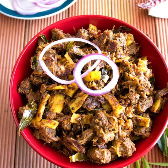 Kerala Beef Fry - Recipe photo by nishkitchen