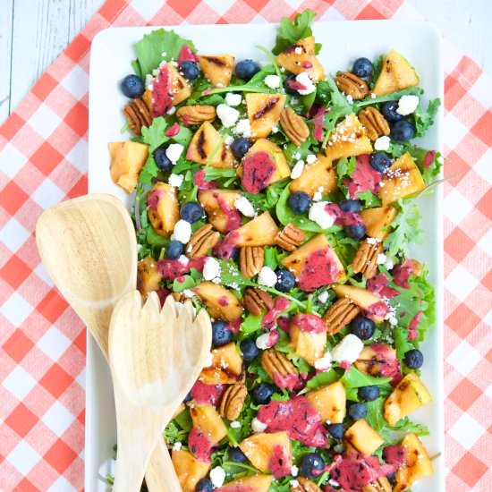 Grilled Cantaloupe Salad - Recipe photo by JBraddockRD