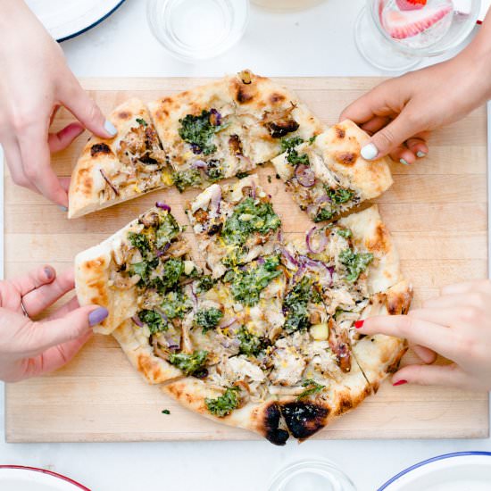 Backyard Pizza Party - Recipe photo by theadventuresofbobandshan