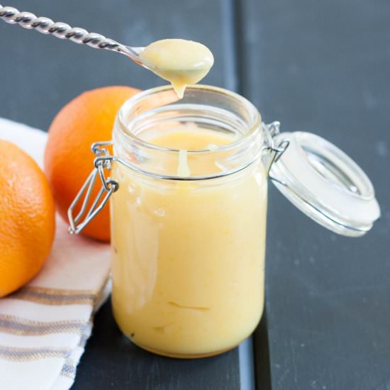Orange Curd - Recipe photo by GoodieGodmother