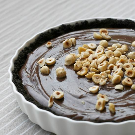 Nutella Pie - Recipe photo by Enzo the Baker