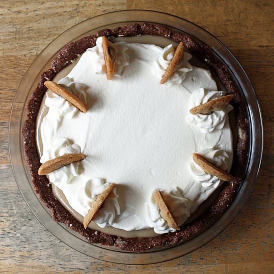 Vegan Cookie Dough Pie - Recipe photo by June Burns