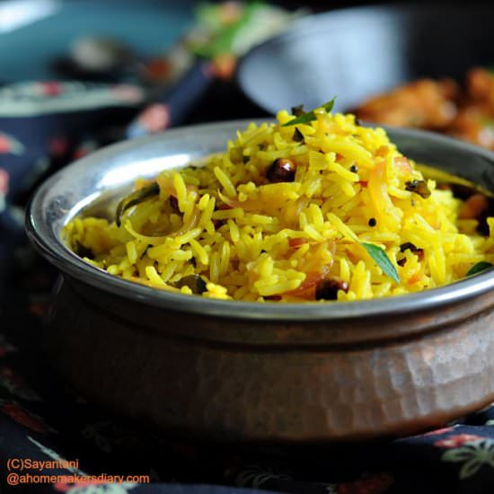 Lemon Rice - Recipe photo by sayantani