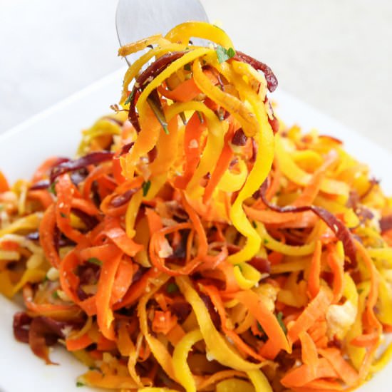 Roasted Garlic Parmesan Carrots - Recipe photo by kirbie