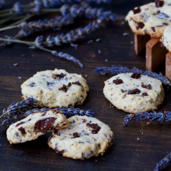 Lavender Chocolate Cookies - Recipe photo by Home Cooking Adventure