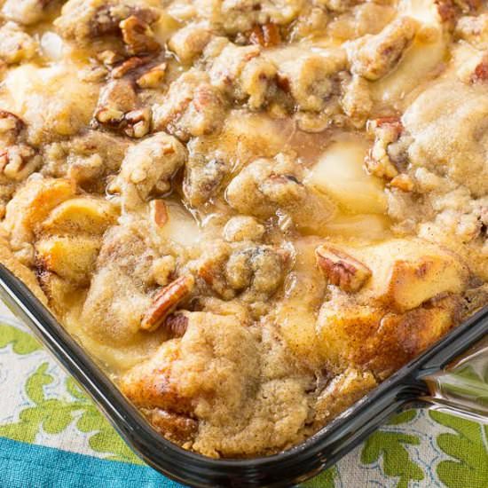 Apple Streusel French Toast Bake - Recipe photo by Deliciously Sprinkled